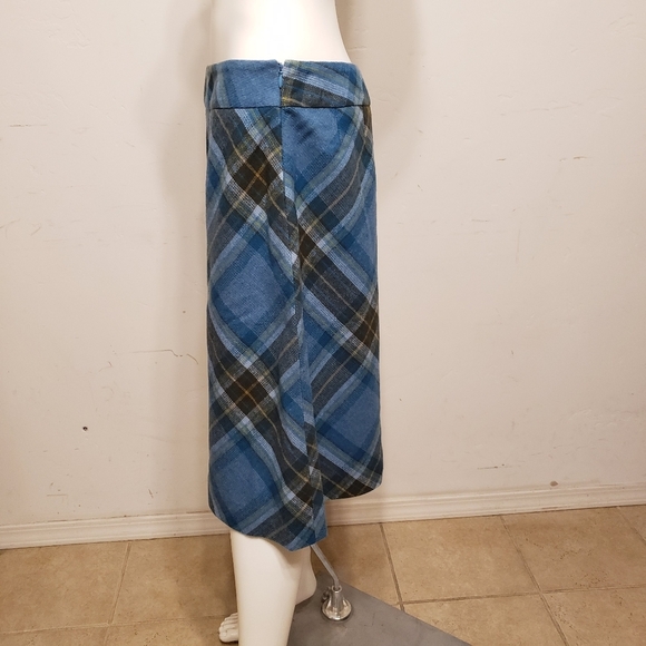Pendleton A Line Plaid Wool Skirt SZ 12 - Picture 3 of 6